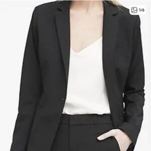 Banana Republic Black Classic Blazer
